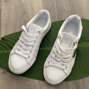White sneakers